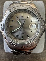 SEIKO 8F32-0370 Titanium Perpetual Calendar Quartz Watch